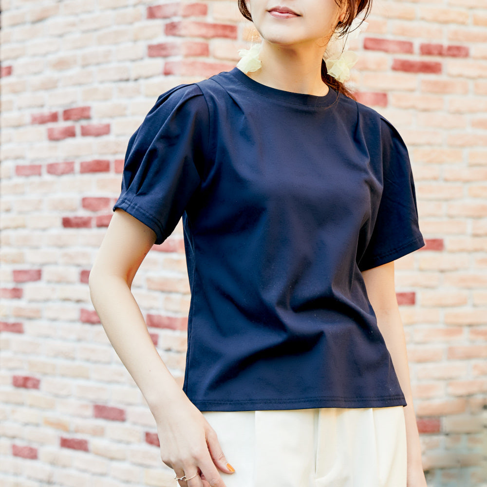 【美品】アトリエgg ateliergg パフスリーブTシャツ 25号 美品】アトリエgg ateliergg パフスリーブTシャツ 25号 - メルカリ