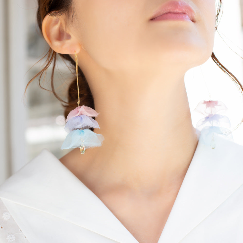ピアス Chiko ピアス – 咲き編みアーティストchiko