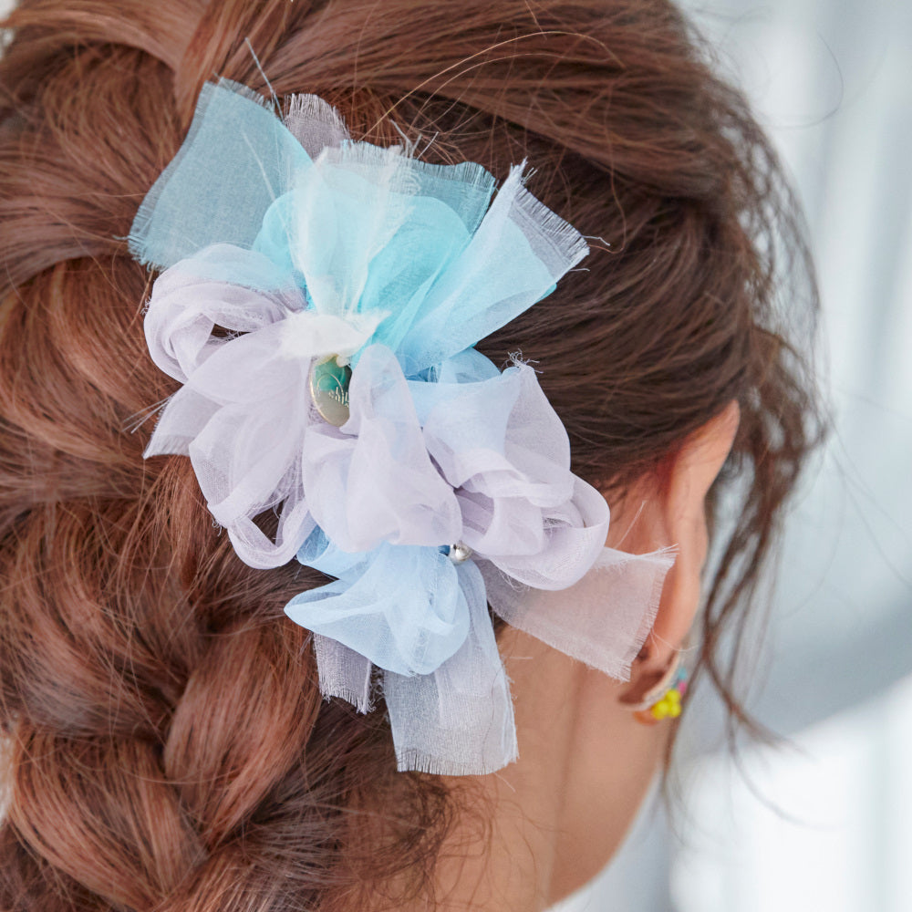 マーメイドヘアクリップ 大きめ ヘアアクセサリー 髪飾り パール