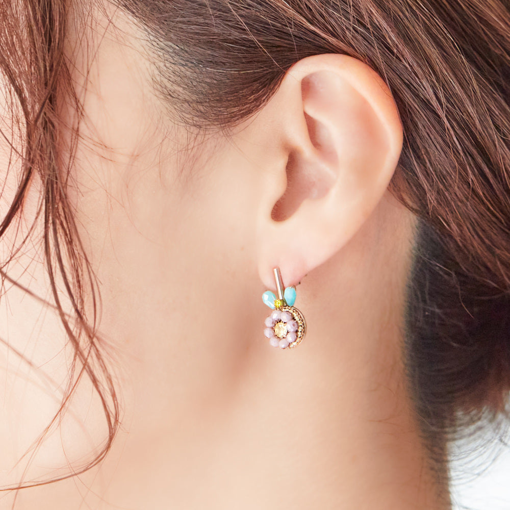 Mermaid Bouquet | Asymmetrical Earrings – 咲き編みアーティストchiko