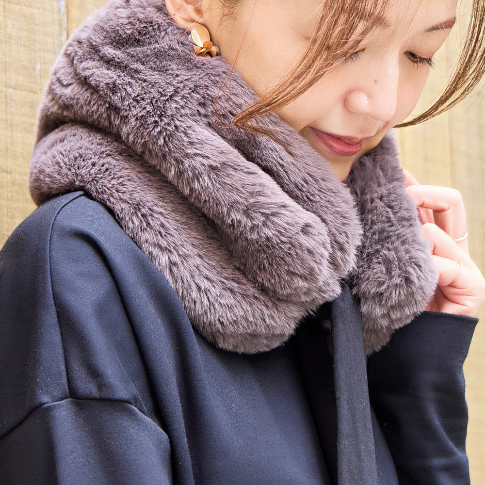 羊　襟巻き nofl】かのこ編み衿巻 644003900 | ナチュラル服通販サイト nofl