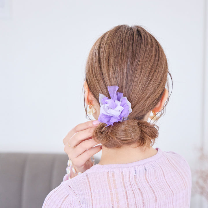 誕生石｜咲き編みヘアゴム – 咲き編みアーティストchiko