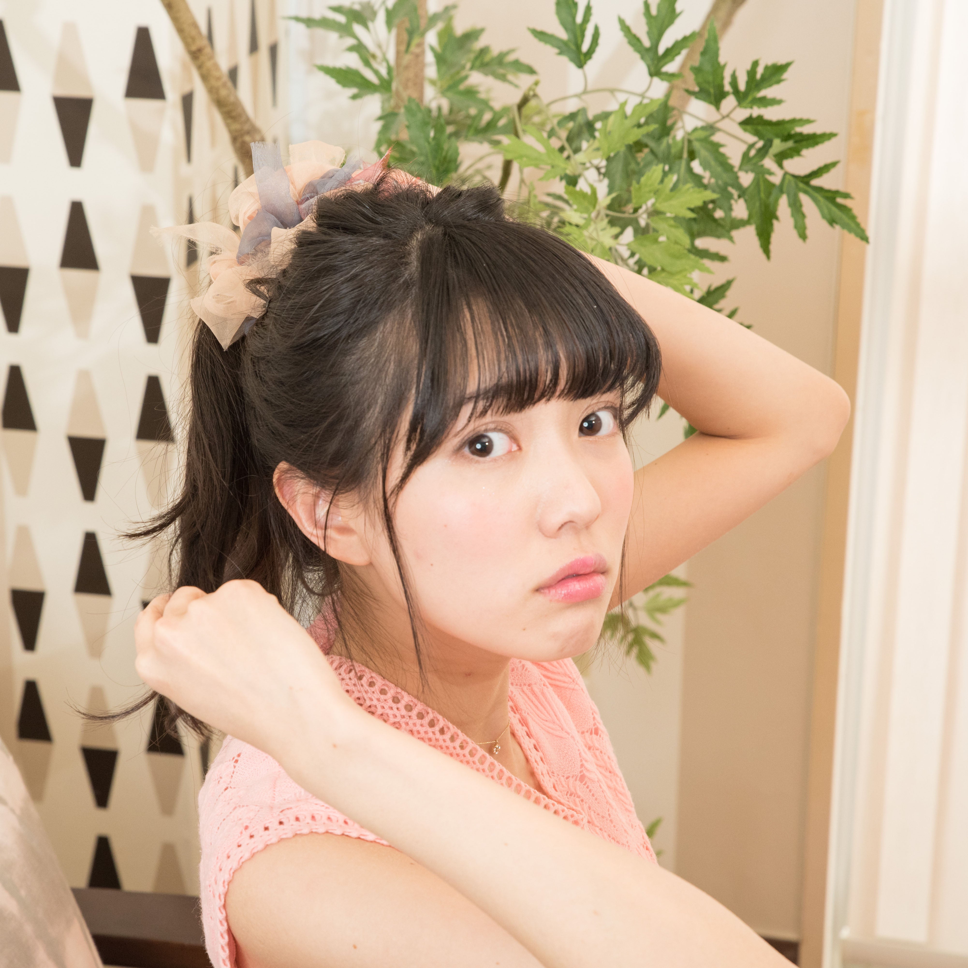 ベーシック｜彩る咲き編みシュシュ