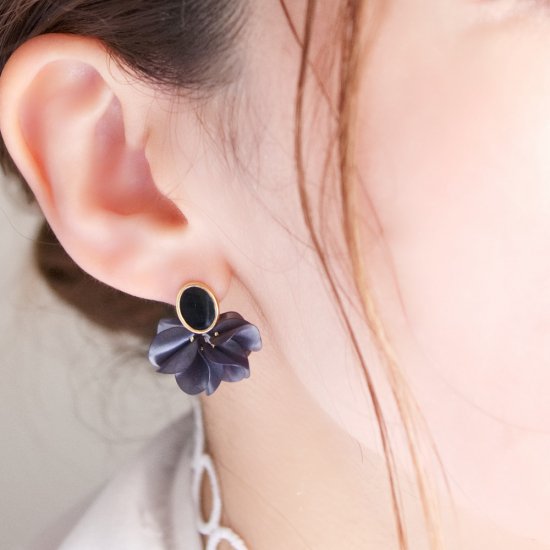 ピアス – 咲き編みアーティストchiko