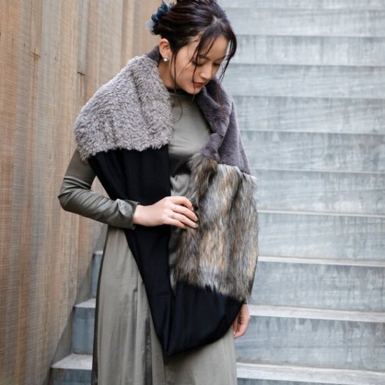 [Marine] ミンク　ストール　スヌード　マルチway 帝国ホテル 予約》LAPUAN KANKURIT / ラプアンカンクリ POCKET SHAWL MARIA